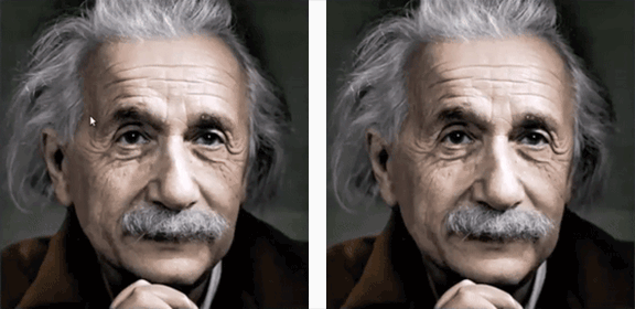 Inpainting_Albert Einstein
